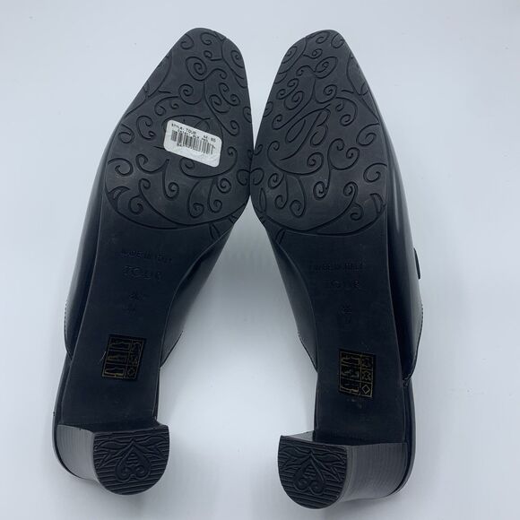 Brighton Tour Mule Boots Slip On Heeled Shoe Italy Women's Size 8.5 - Picture 7 of 8